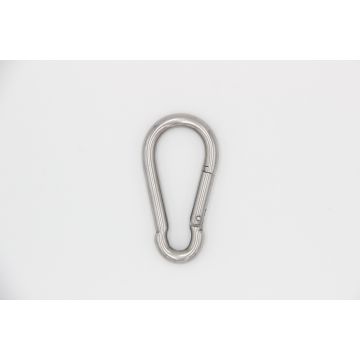 Karabiin QVARKEN Snap Hook galv 5mm 50mm 2 tk