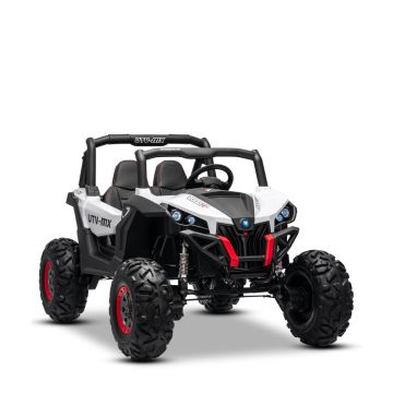 Buggy électrique enfant - smx raptor blanc