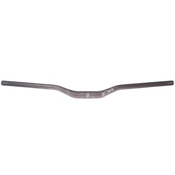 Juhtraud N8TIVE AL7075 780x31.8, 30mm tõus, 5° üles, 7° tahasuunas - hall