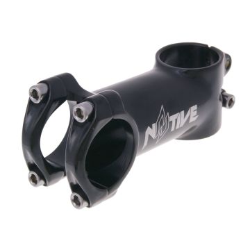 Juhitükk N8TIVE XC AL2014 31.8mm 80mm, 6°, must