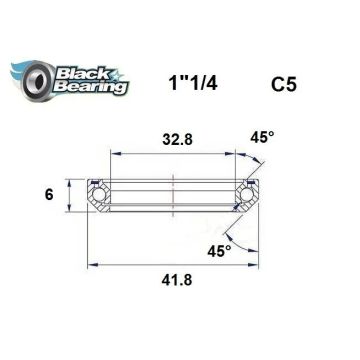 HB 32.8X41.8X6MM 45 /45 Laager