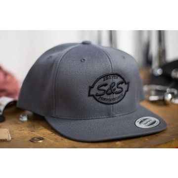 HAT S&S SNAPBACK GREY