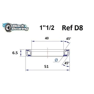 HB Tihend 40x51x6.5mm