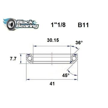 HB Laager 30.15X41X7.7MM 36/45