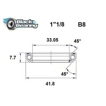 HB Tihend 30.5x41.8x7.7MM 45/45