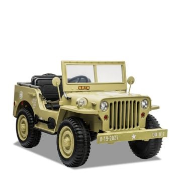 LASTELE MÕELDUD ELEKTRIAUTO JEEP WILLYS 3 KOHALINE LIIVAVÄRVI