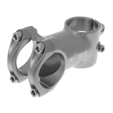 Juhtraud N8TIVE XC külmsepistatud AL2014, 31.8mm, ext 60mm, nurk 6°, hall