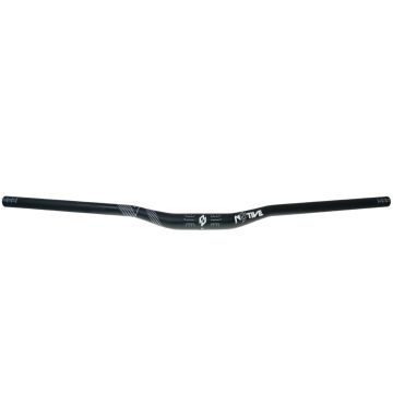 Juhtraud N8TIVE AL7075 780x31.8, 20mm tõus, 5° üles-, 7° tahakalle, must