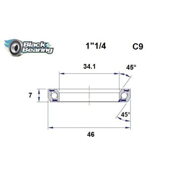 HB Tihend 34.1X46X7MM 45/45