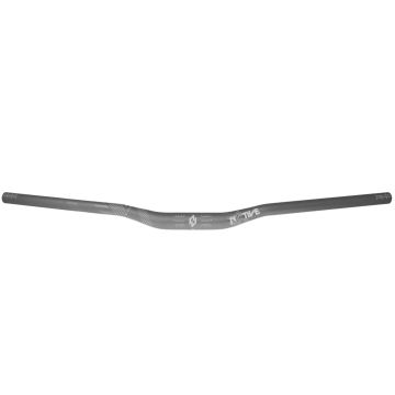 Juhtraud N8TIVE AL7075 740x31.8, 20mm tõus, 5° üles, 7° tahakalle, hall