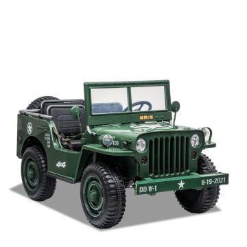 LAPSE ELEKTRIAUTO JEEP WILLYS 3 KOHALINE ROHELINE