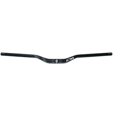 Juhtraud N8TIVE AL7075 780x31.8, 30mm tõste, 5° üles-, 7° tahasuunas - must